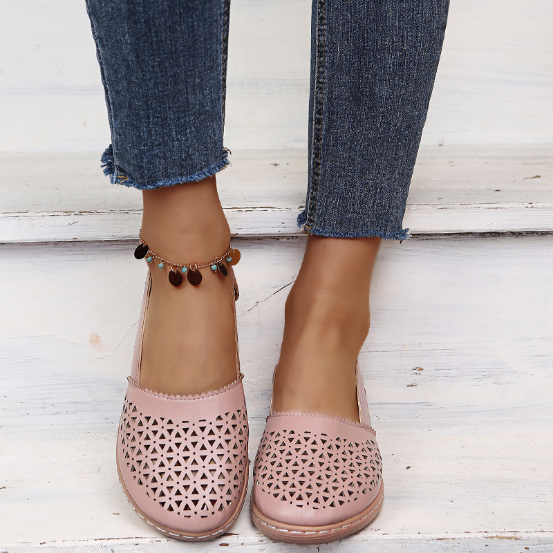 Women's Wedges Orthopedic Hollow Out Vintage Sandals