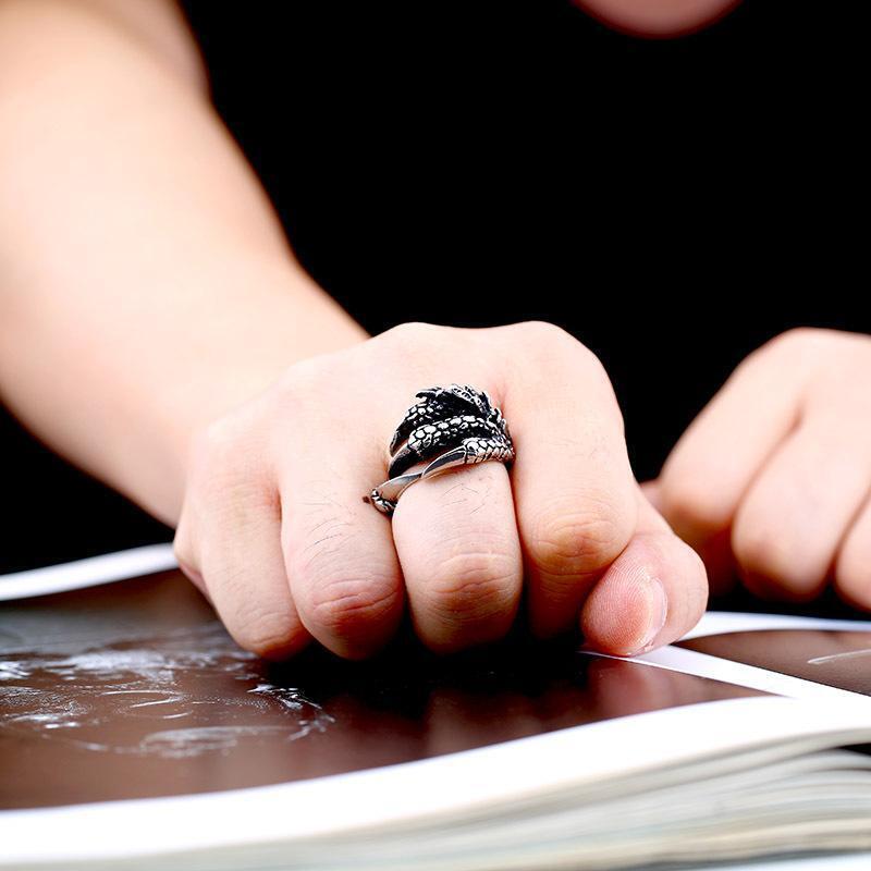 BLACKRISS™Pterodactyl Claw Open Ring-Blackriss