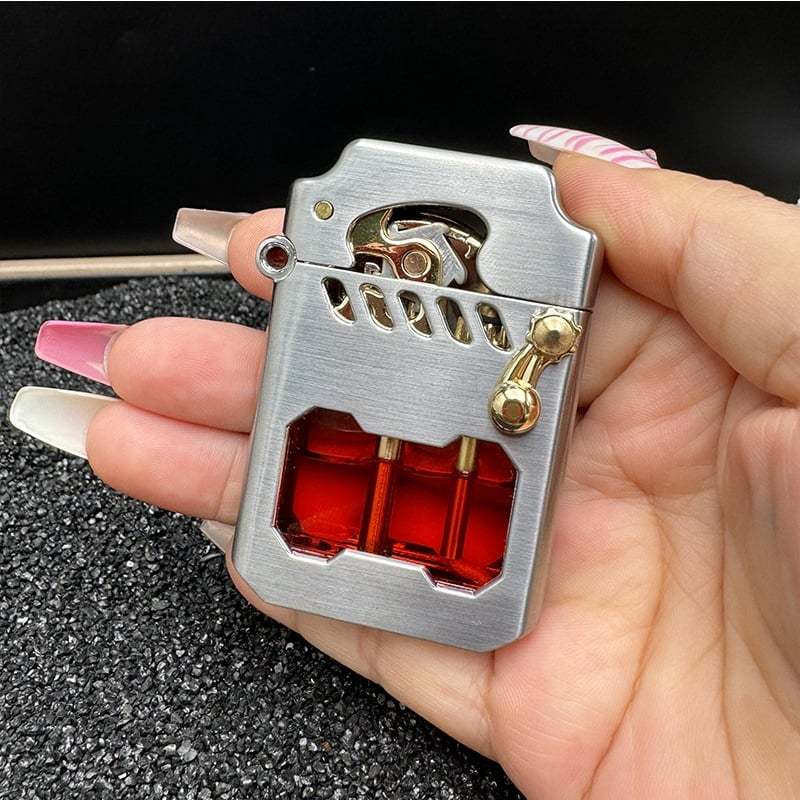 🔥🔥Father's Day Sale - Mecha Metal Rocker Lighter✈Fast Worldwide Shipping