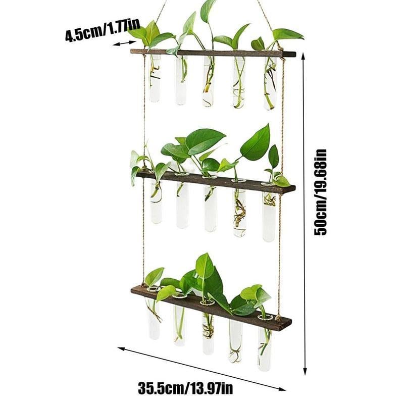 🌱3-Tiered Hanging Plant Propagation Station