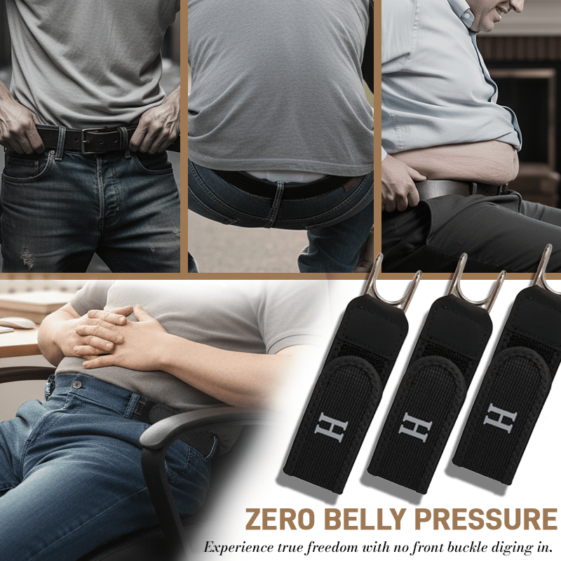 🔥 Tactical Metal Hook Elastic Belt (Unisex)