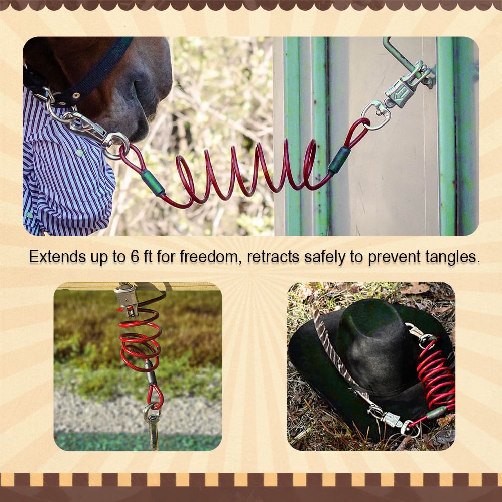 🔥LAST DAY 49% OFF- 🐎Adjustable Horse Bungee Lead