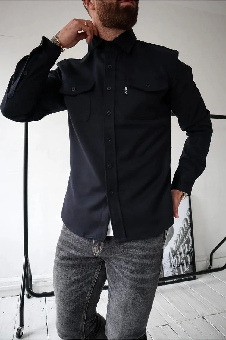 Button Down Shirt Jacket (Buy 3 Free Shipping)