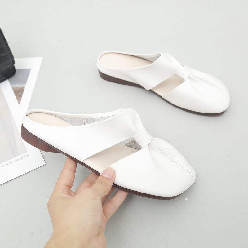 Hot SaleCut Out Design Flat Mules