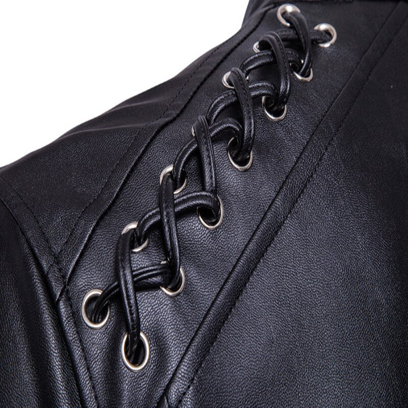 Blackriss™Men's Leather Jacket-Blackriss