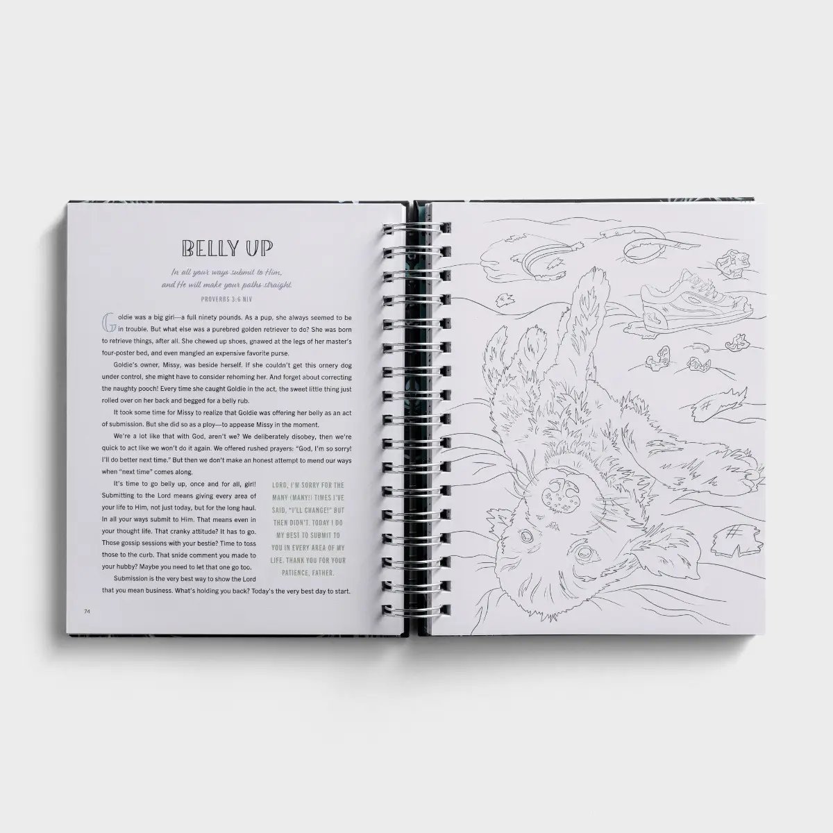 Be Still & Know: Devotional Coloring Book➕️(Hardcover)