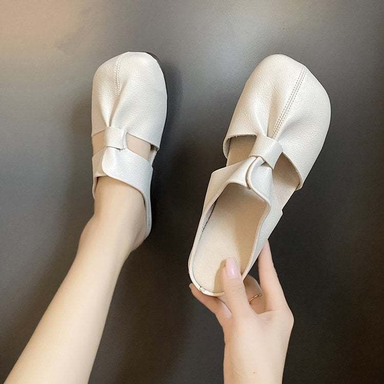 Hot SaleCut Out Design Flat Mules