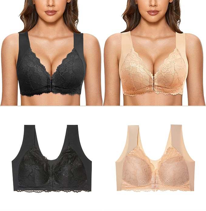 🔥Full Coverage Front, Closure Support Bra Comfort & Sleep Bra💖