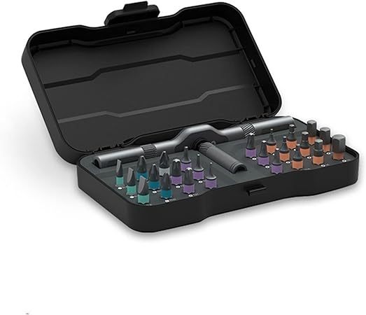 DIY screwdriver 24 in 1, switchable screwdriver shape to adapt to various home repairs