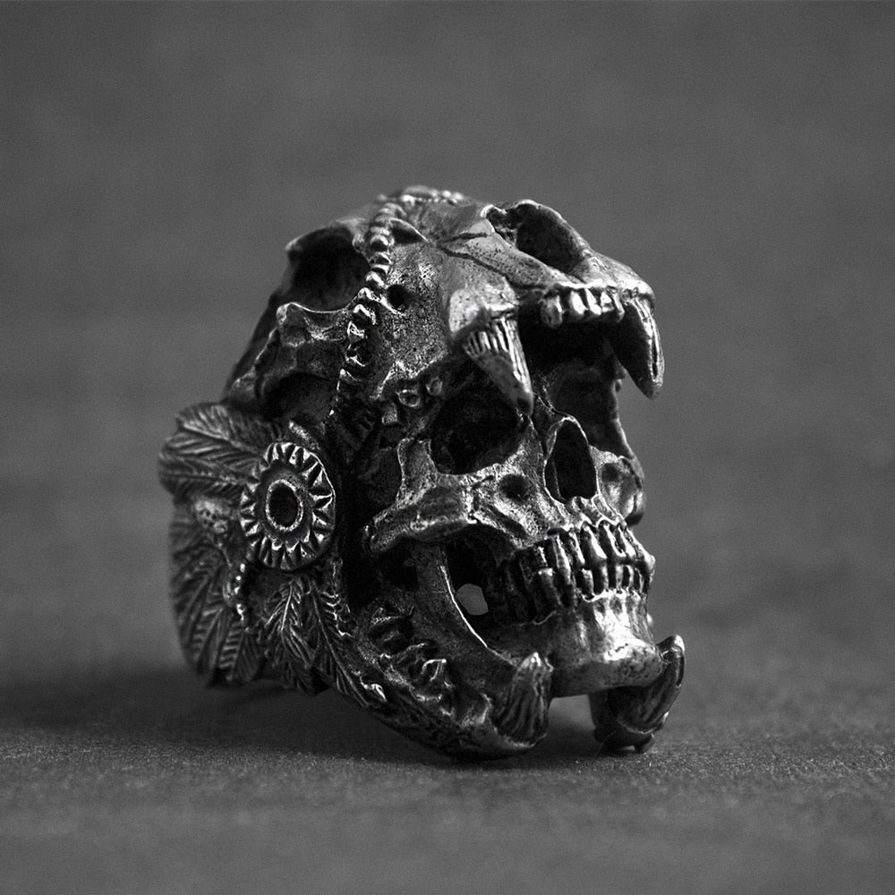 Blackriss™Men's Skull Ring-Blackriss