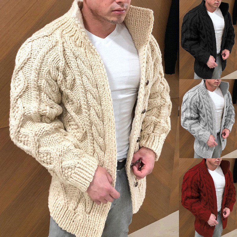 BLACKRISS™2022 Thicken Knitted Cardigan Jacket -Blackriss