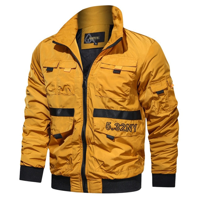 Blackriss™Men's Bomber Jacket-Blackriss
