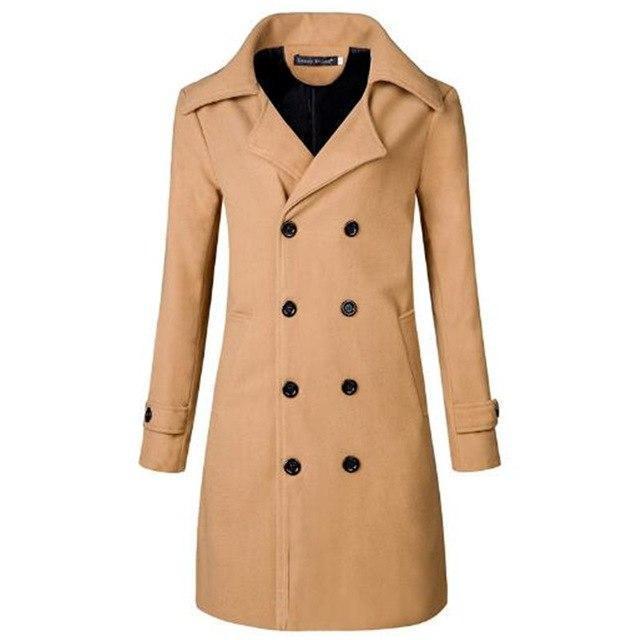Blackriss™Men's Trench Coat-Blackriss