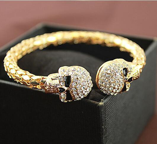 Blackriss™Crystal Skull Bracelet-Blackriss