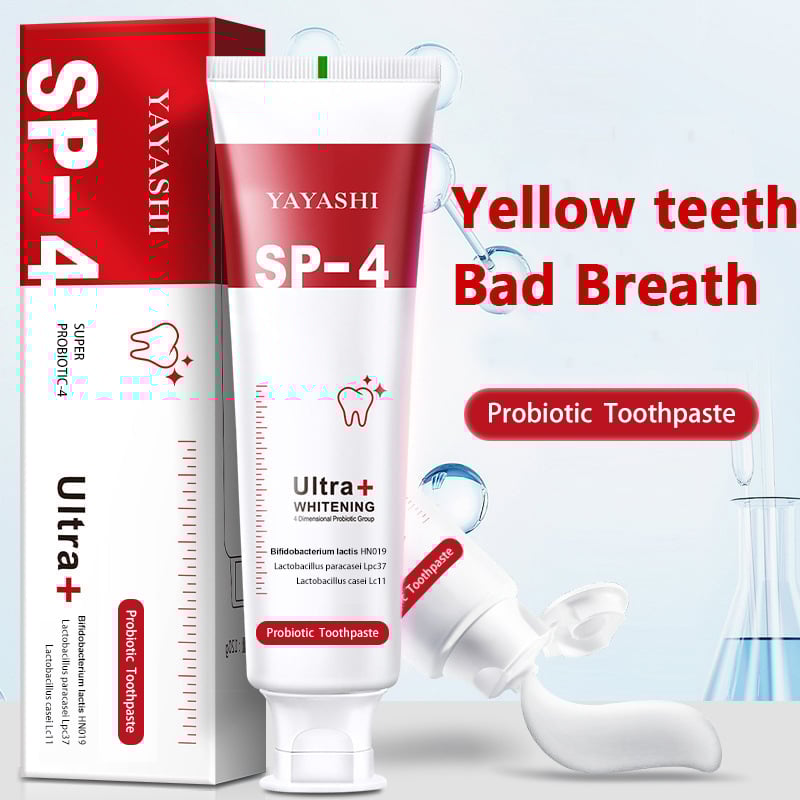 🔥2024 HOT SALE - YAYASHI SP-4TM Probiotic Whitening Toothpaste