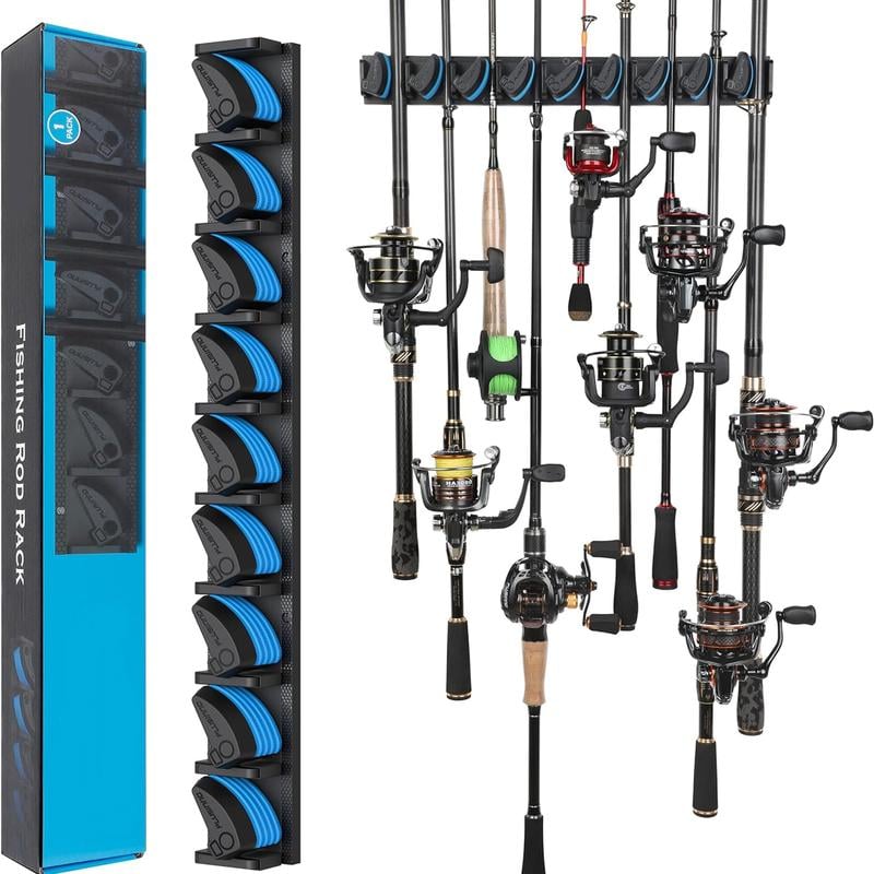 ✨LAST DAY ONLY 49% OFF🔥Wall Mounted Fishing Rod Rack - Buy 1