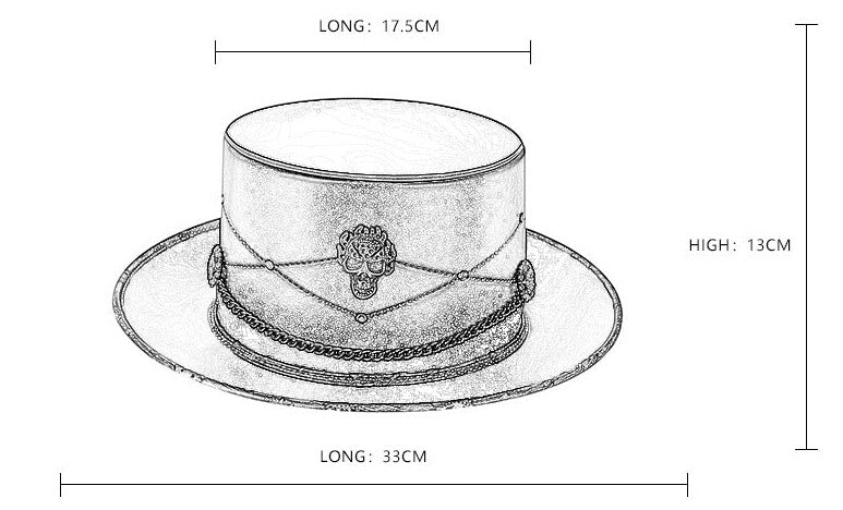 BLACKRISS™Occult Top Hat-Blackriss