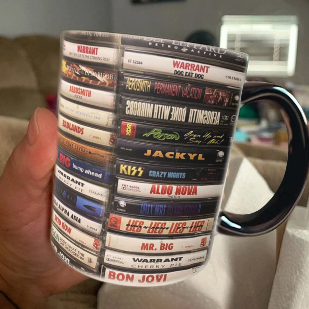 Metal Heavy Metal Kings Classic Tapes Accent Coffee Mugs