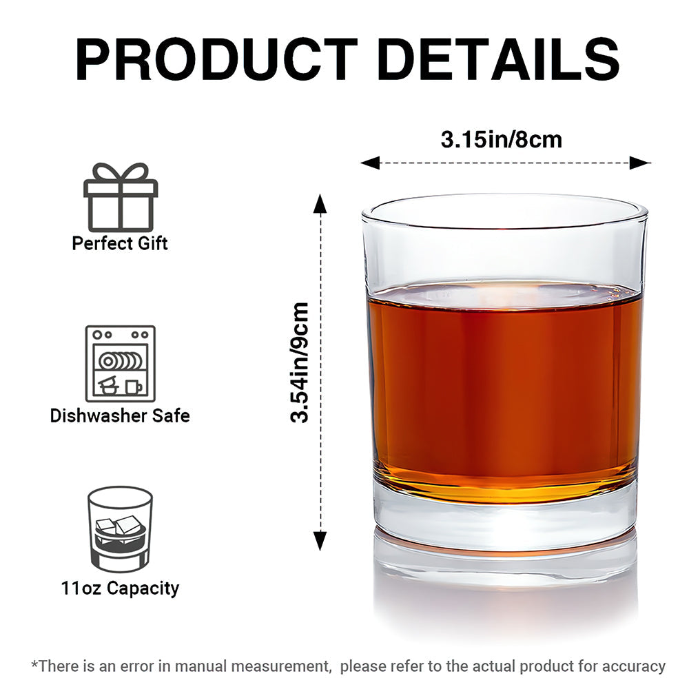 In Memory Rock Guitarist Round Glass - Gifts For Music Lover Drinking Glass 01NAMG180326-Homacus