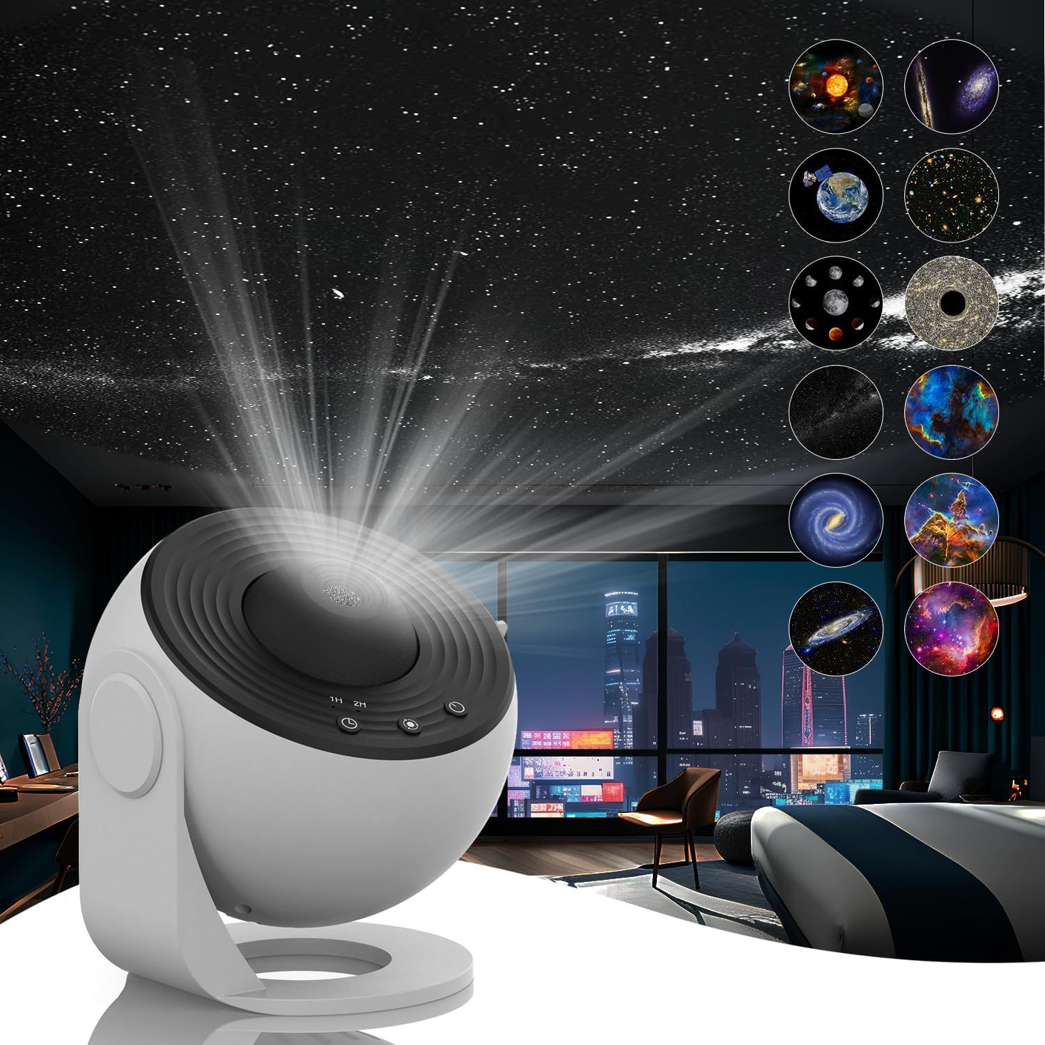 Focus Projector Lamp HD Galaxy Starry Sky Lamp