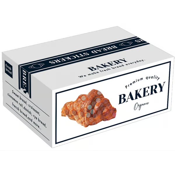 Miniature Shipping Box Flake Sticker Set