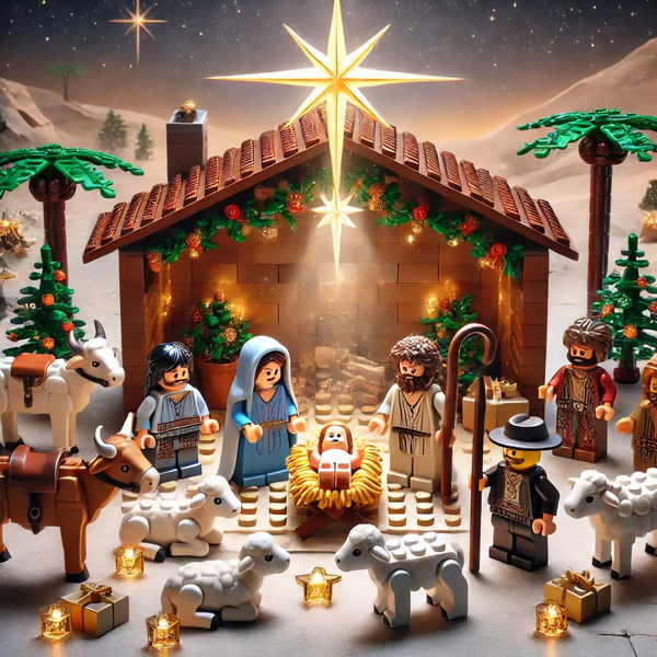🔥LAST DAY 49% OFF - Nativity LEGO Blocks