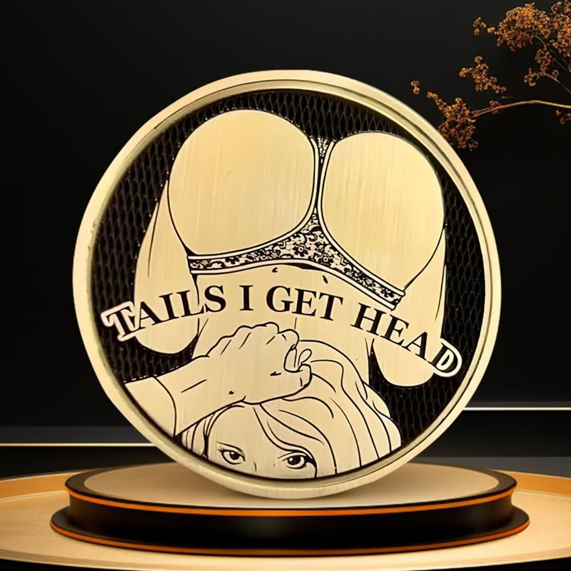 🔥This Week's Special Offer 49% OFF-🤣Funny Heads and Tails Coins