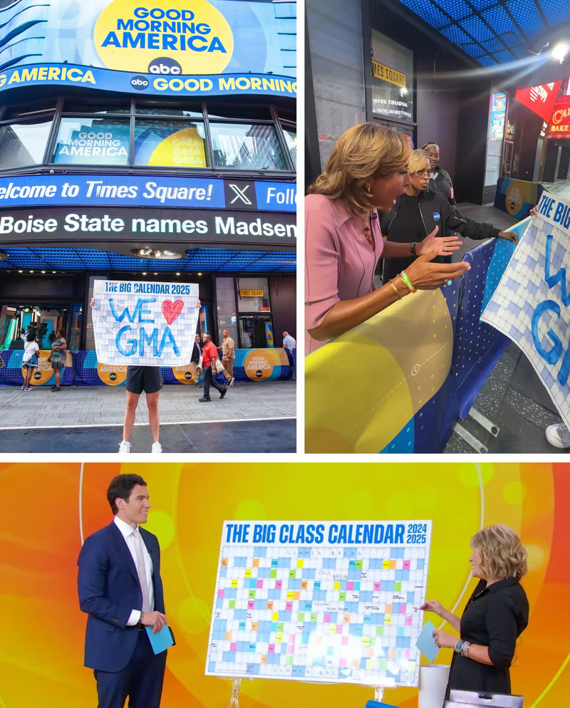 🎁Last Day Promotion 49% OFF🔥The Big Class Calendar 2025 | Dry Erase