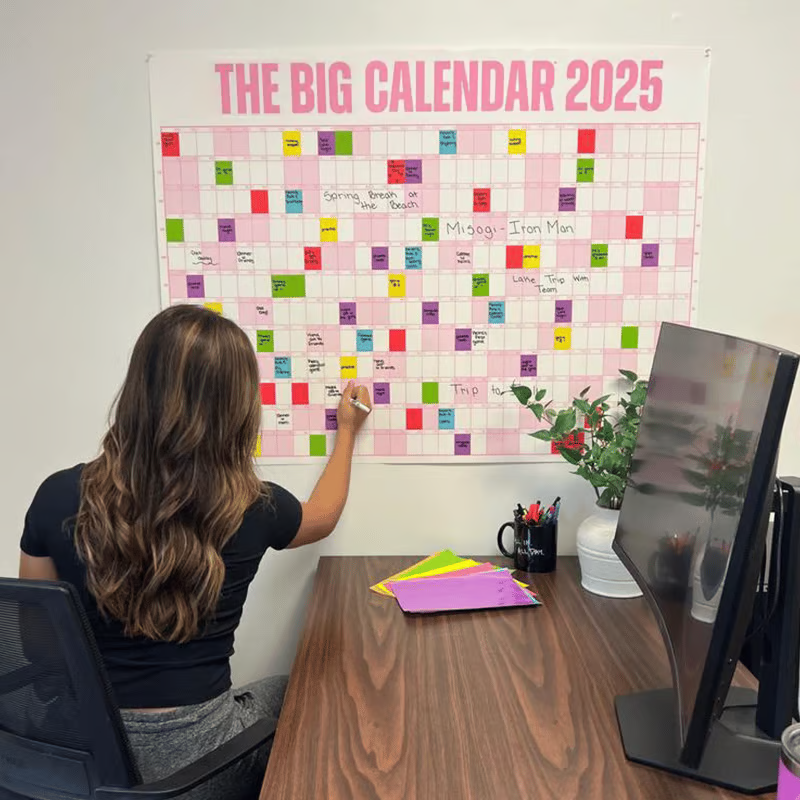 🎁Last Day Promotion 49% OFF🔥The Big Class Calendar 2025 | Dry Erase