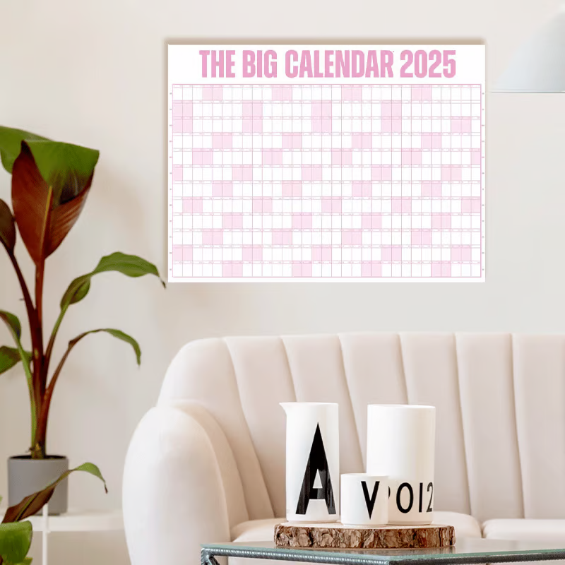 🎁Last Day Promotion 49% OFF🔥The Big Class Calendar 2025 | Dry Erase