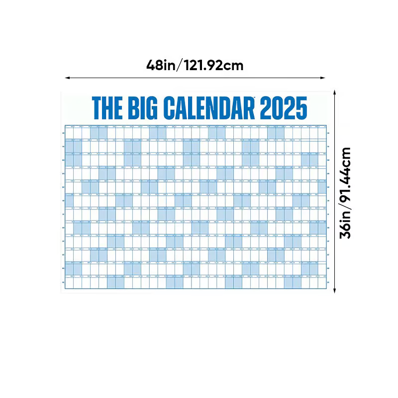 🎁Last Day Promotion 49% OFF🔥The Big Class Calendar 2025 | Dry Erase