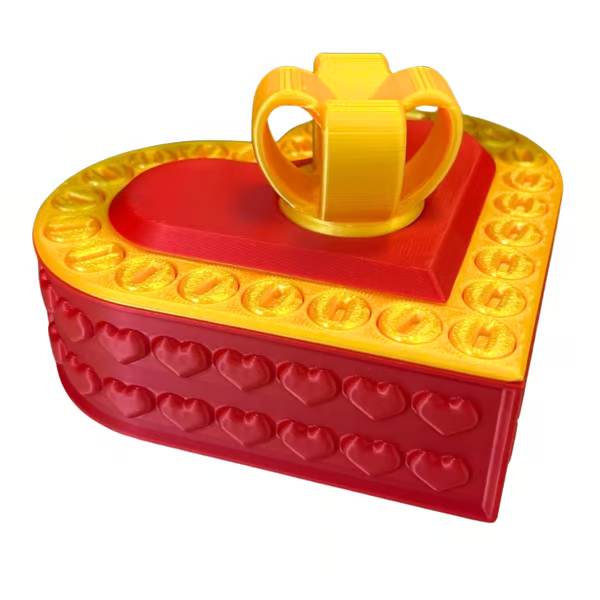 3D Printed Annoying Valentines Gift Box Ornaments 😂 - Ideal for Pranks and Mischief!