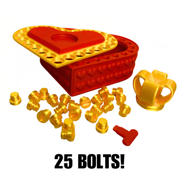 3D Printed Annoying Valentines Gift Box Ornaments 😂 - Ideal for Pranks and Mischief!