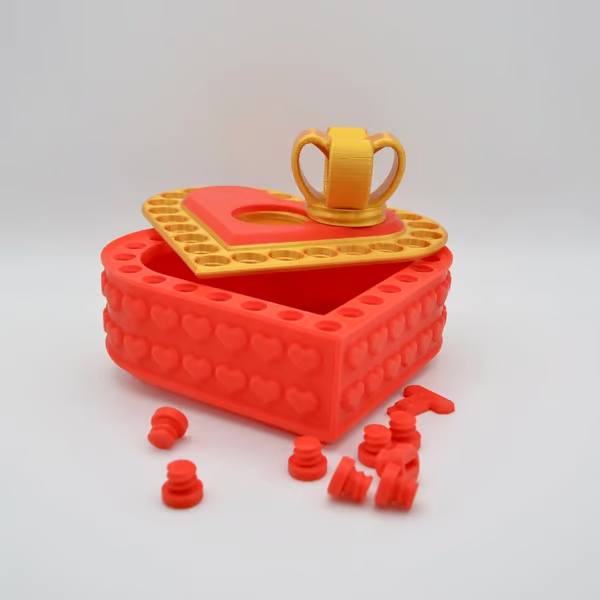 3D Printed Annoying Valentines Gift Box Ornaments 😂 - Ideal for Pranks and Mischief!