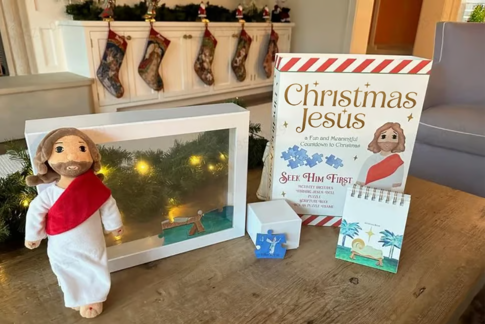 🔥Last Day 50% OFF - ✝️🎁Seeking Joy with Jesus – Countdown to a Meaningful Christmas