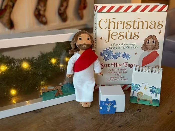 🔥Last Day 50% OFF - ✝️🎁Seeking Joy with Jesus – Countdown to a Meaningful Christmas