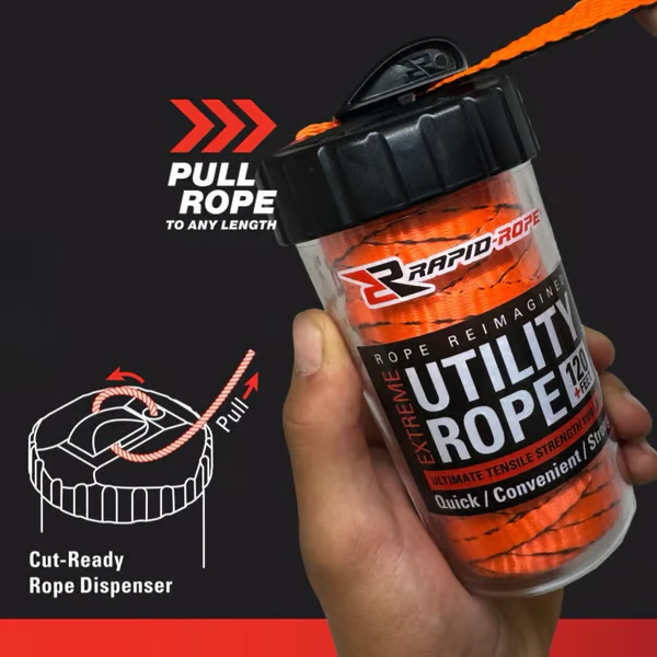 ⏰LAST DAY SALE 57% OFF🔥Rapid Rope Cartridge Refill 120ft(BUY 2 FREE SHIPPING)