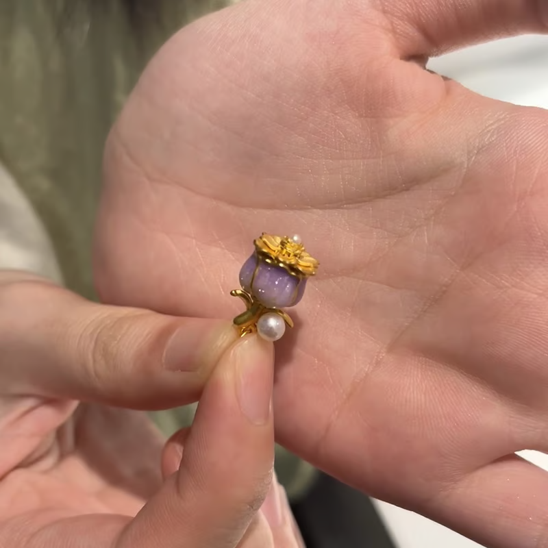 Blooming Rose Necklace