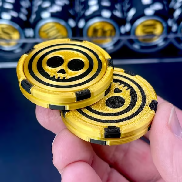 Chips Stack Magnetic Fidget Slider