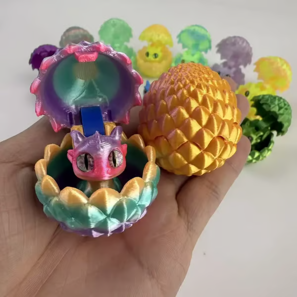 ✨🐉Your Favorite Sky Companions: 20-Piece Random Colors Mini Dragon Egg Set(Includes 10 Eggs & 10 Mini Dragons)