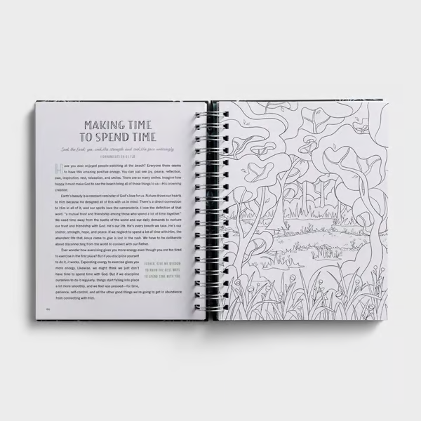 🔥LAST DAY 50% OFF ➕️Be Still & Know: Devotional Coloring Book