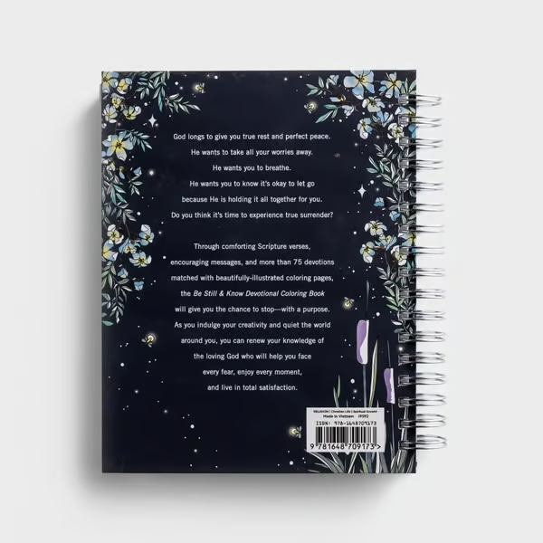 🔥LAST DAY 50% OFF ➕️Be Still & Know: Devotional Coloring Book