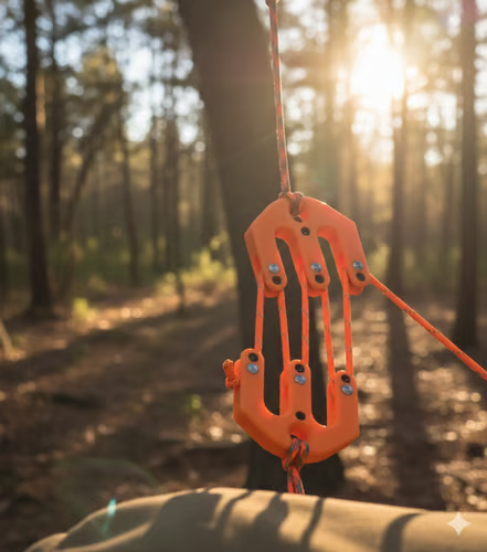 🏔️ Game & Gear Hoist — Block & Tackle System Ultralight