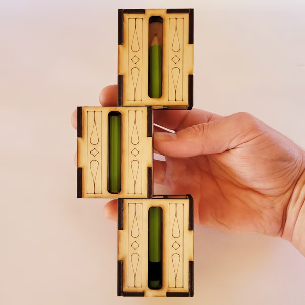 🎩Handcrafted Wooden - DIY Magic Set