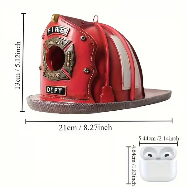 【Official Brand Store】🔥Last 4 hours Sale: Save 50% -Firefighter-Themed Birdhouse