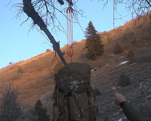 🏔️ Game & Gear Hoist — Block & Tackle System Ultralight