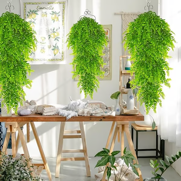 🔥LAST DAY 57% OFF🎁Outdoor Artificial Boston Ferns UV Resistant Faux Greenary Vine