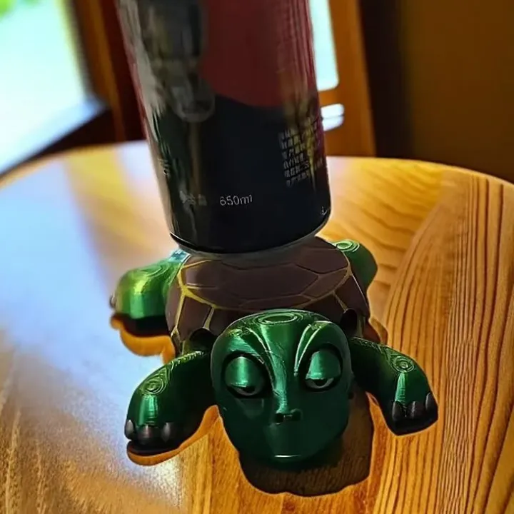 📦The Best Funny Gift Ever--3D Printing Funny Turtle Cup Holder By