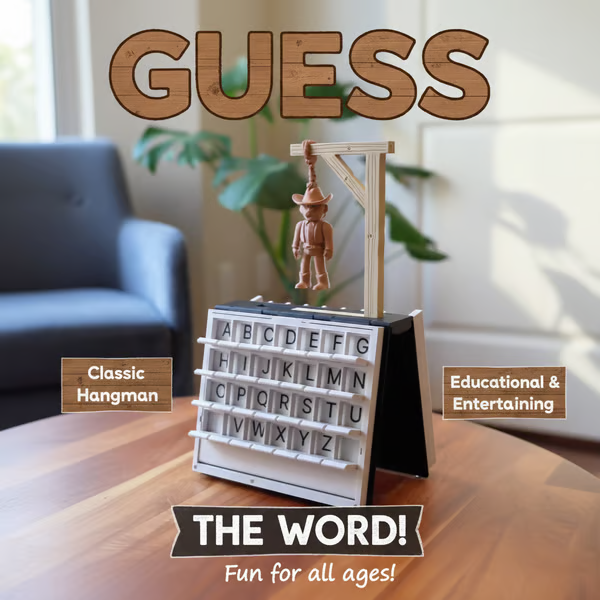 ⚡Buy 2 Free Shipping 🤠Educational Hangman Game 📚