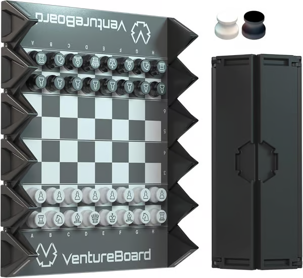 6-Inch Magnetic Chess Set – The Ultimate Portable Game for Chess Lovers! ♟️✨